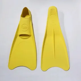 Open Box Tusa Sport Full Foot Rubber Scuba Dive Fins - Yellow - X-Large - US:11-13