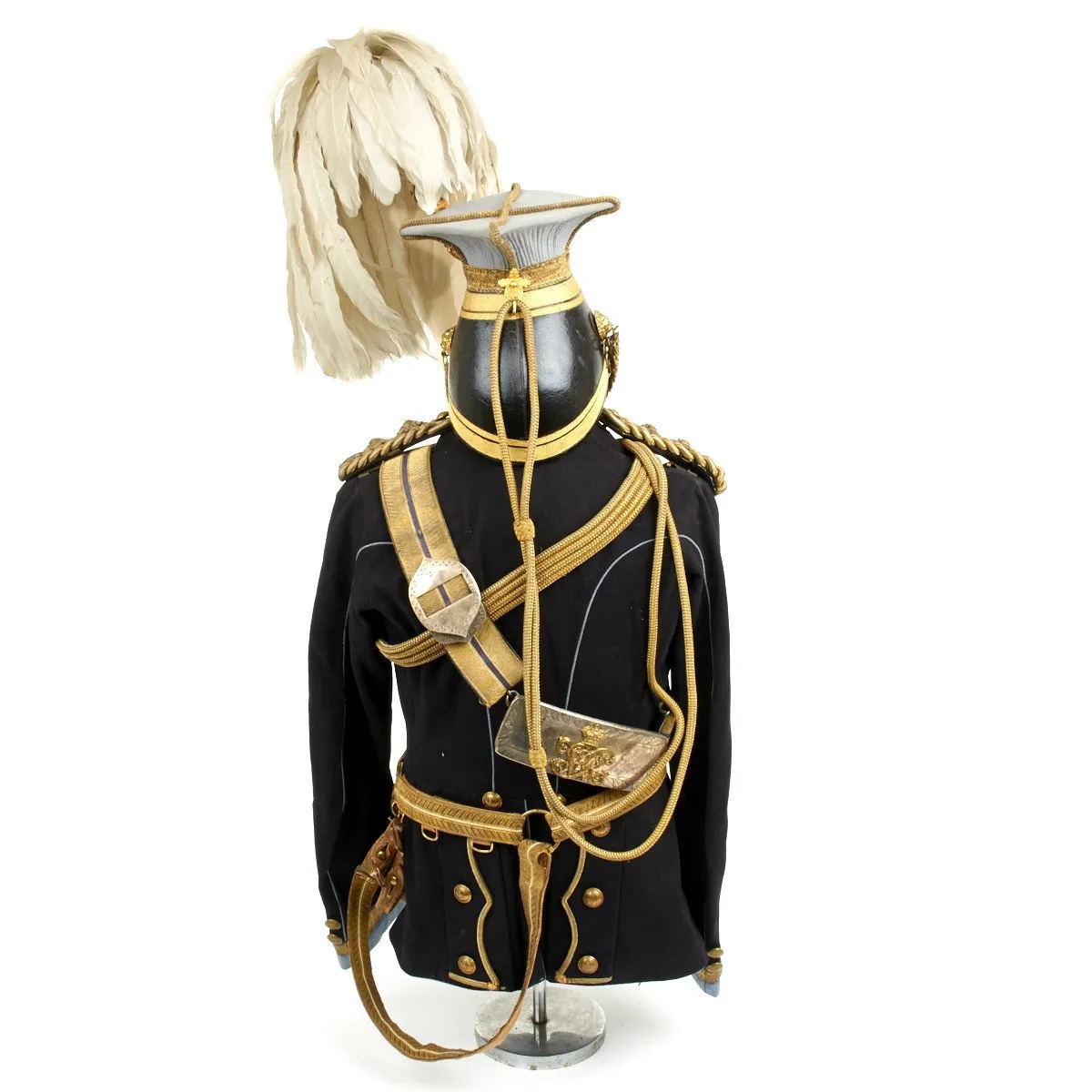 Original British 21st Lancers Officer Uniform Set of Lieutenant Robert Napier Smyth