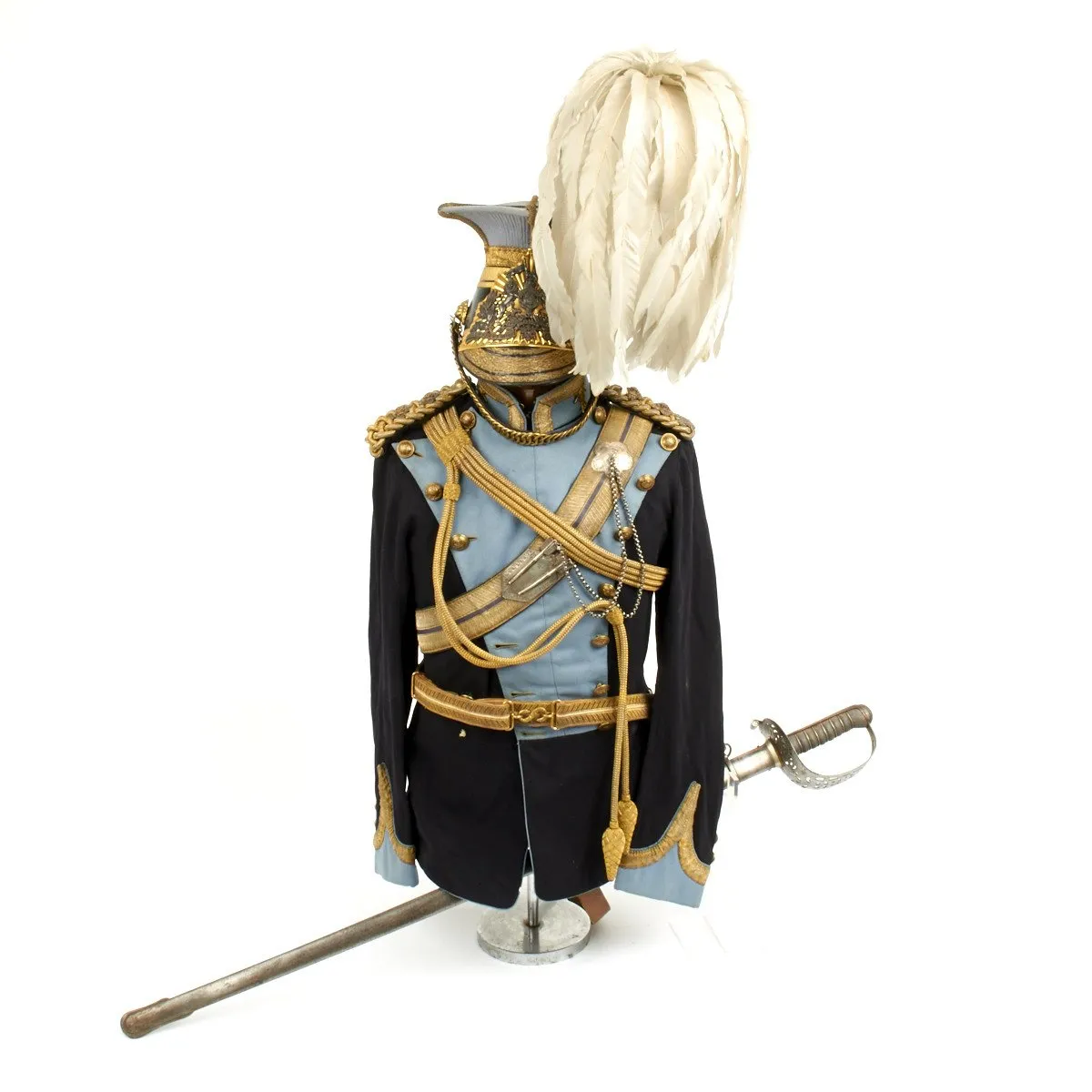 Original British 21st Lancers Officer Uniform Set of Lieutenant Robert Napier Smyth