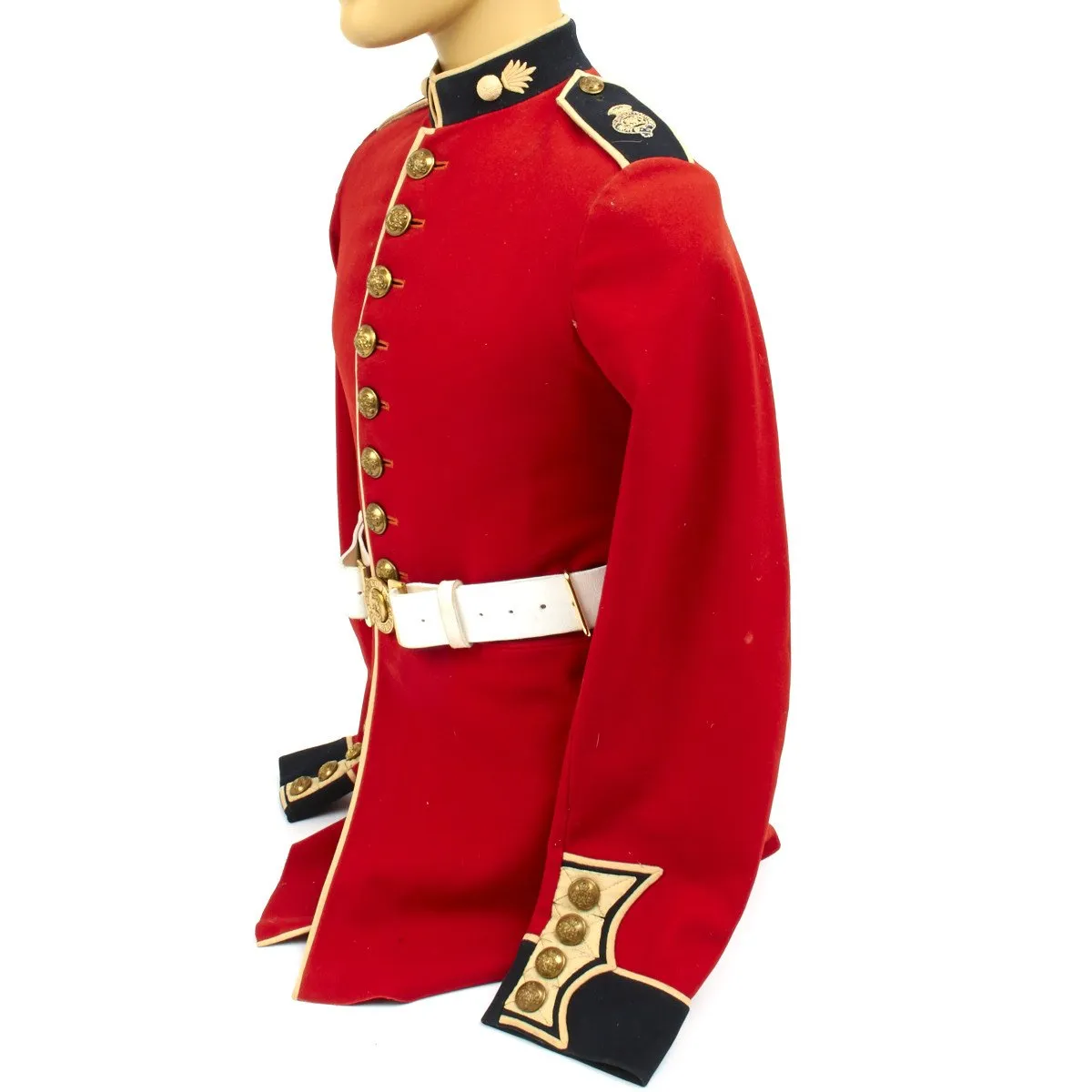 Original British Grenadier Guards Uniform Set with Bearskin Helmet - Kings Crown 1930s