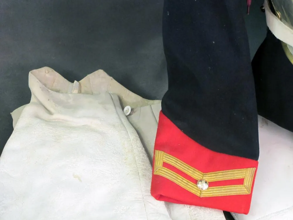 Original British Household Cavalry Royal Horse Guard Trooper Uniform Set, Circa 1955