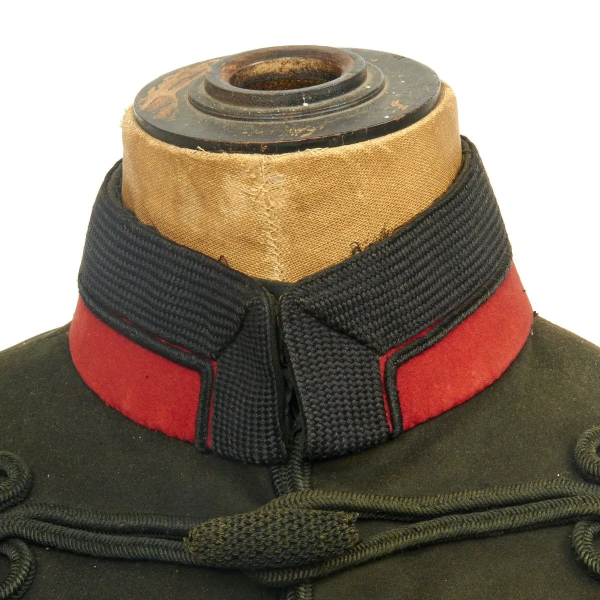 Original British Pre-WWI Shako and Tunic Set from the King's Royal Rifle Regiment c.1905