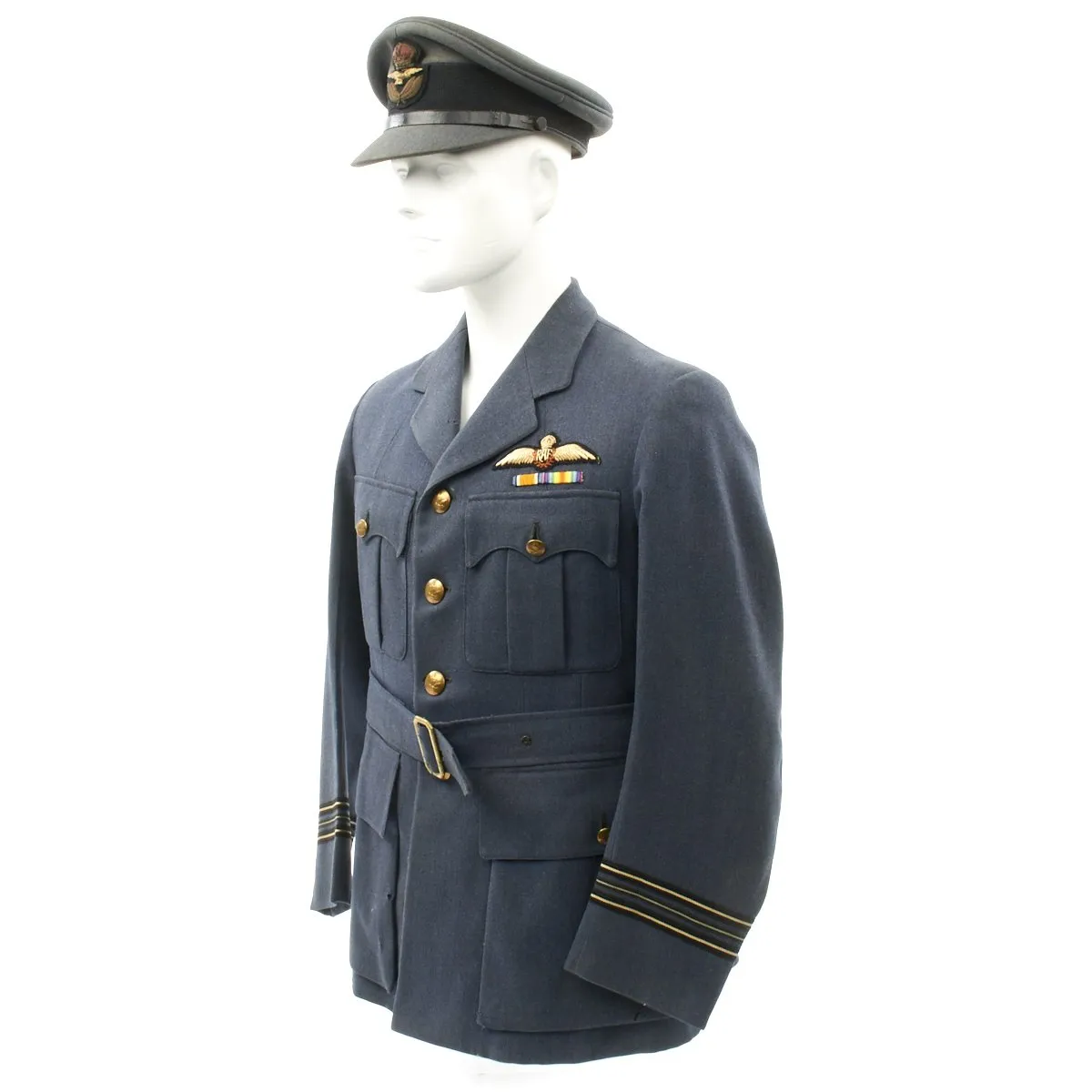 Original British Royal Air Force RAF Named Squadron Leader Uniform