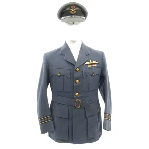 Original British Royal Air Force RAF Named Squadron Leader Uniform