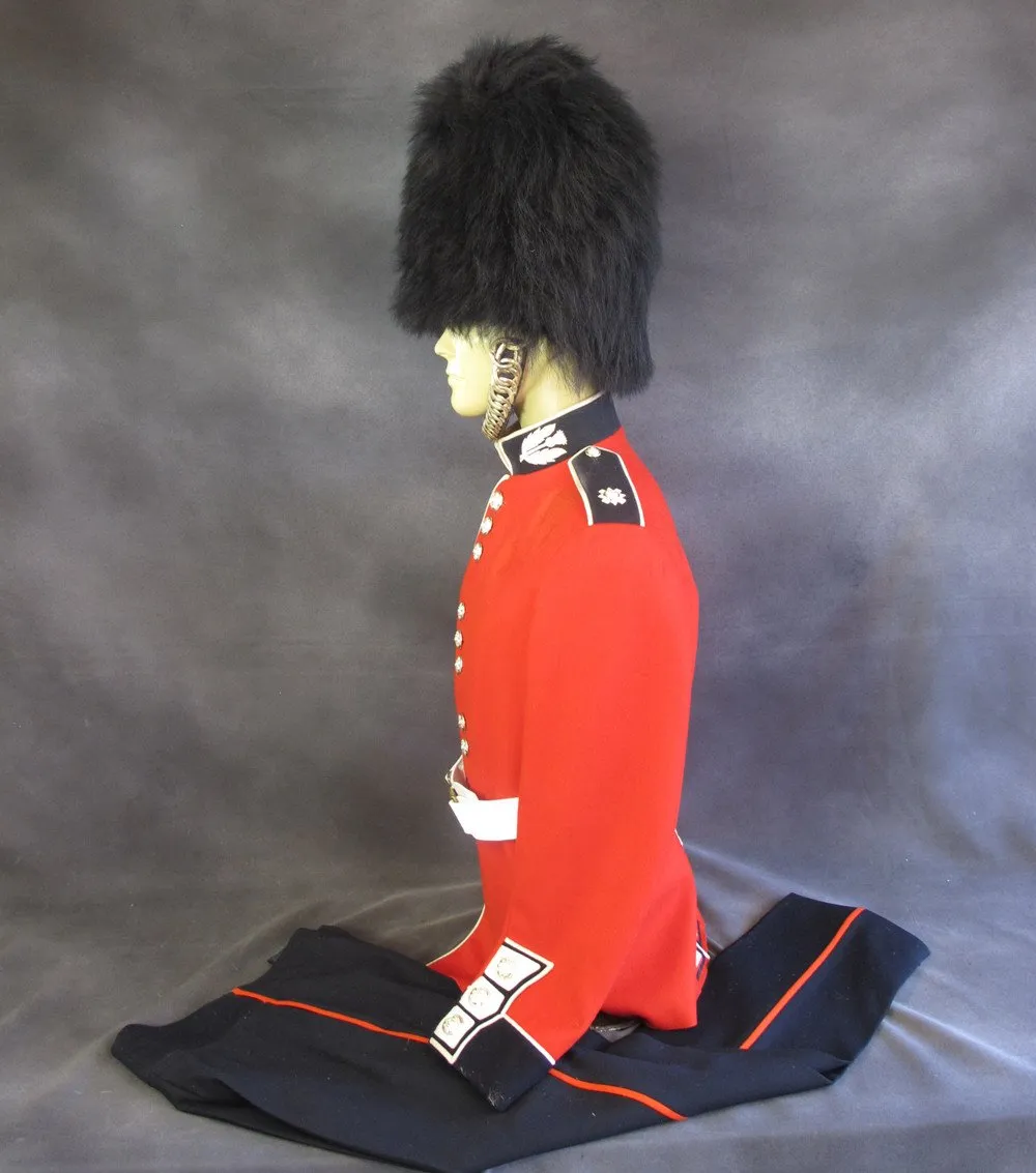 Original British Scots Guard Uniform Set Complete with Bearskin Helmet