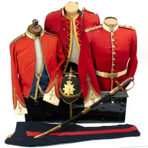 Original British Victorian West India Regiment Named Uniform Collection of Colonel John George Vaughn Hart