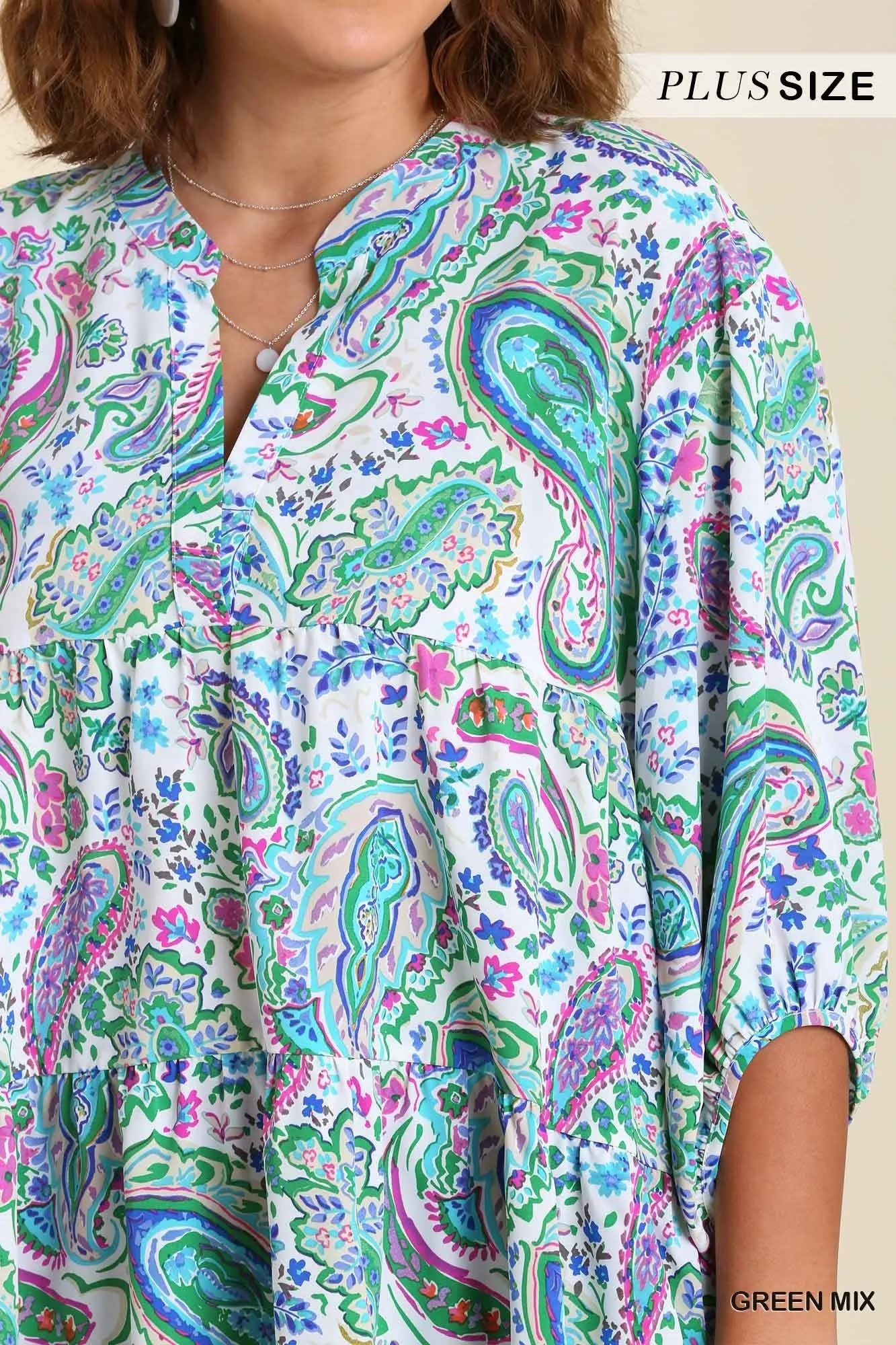 Paisley Print Tunic