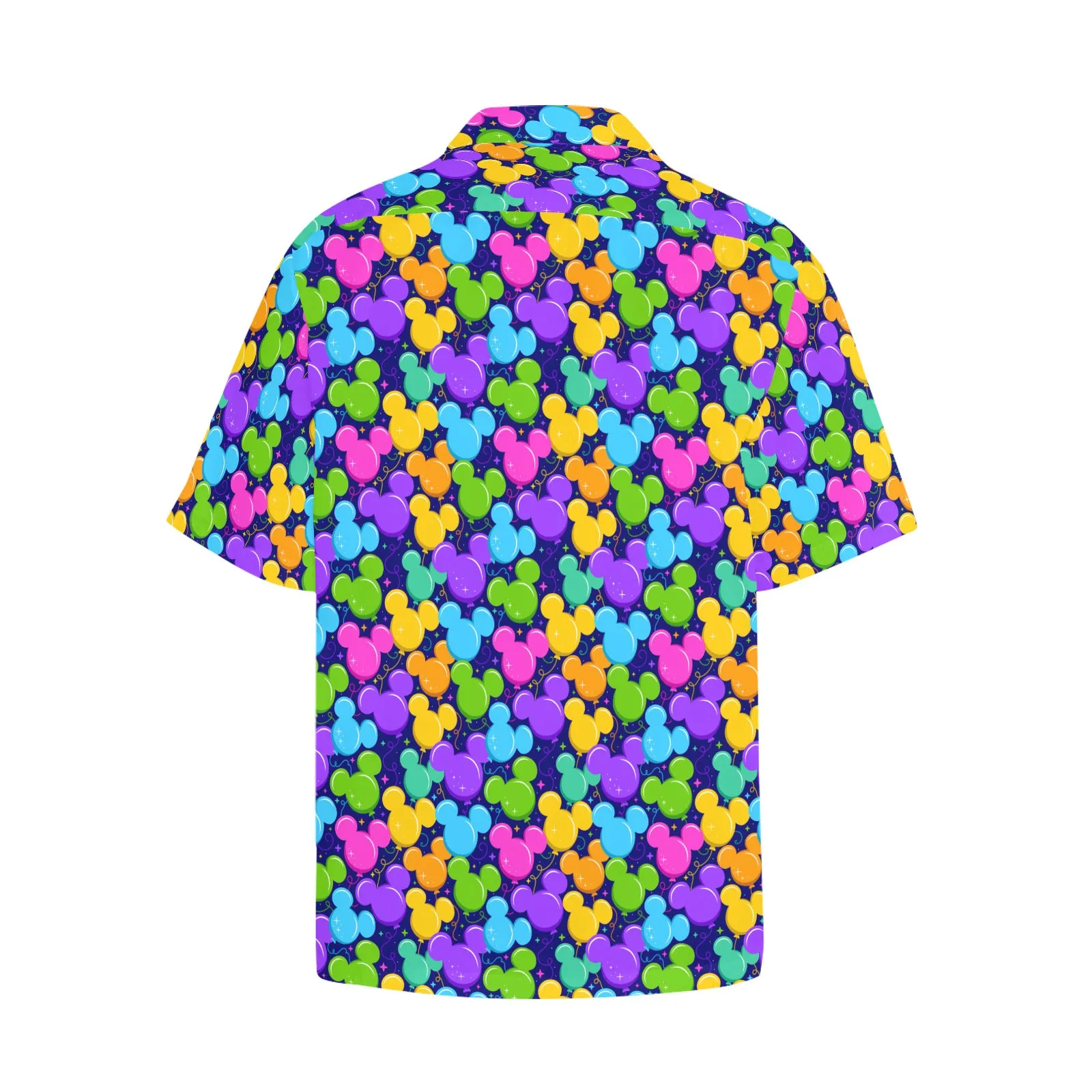 Park Balloons Hawaiian Shirt With Chest Pocket