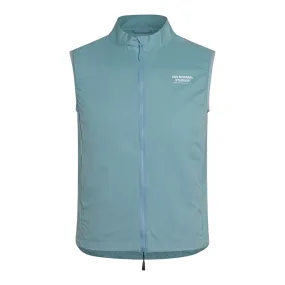 PAS NORMAL STUDIOS Off Race Stow Away Gilet - Dusty Blue