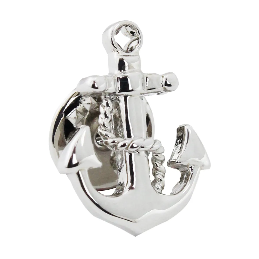 Peluche Anchor Lapel Pin