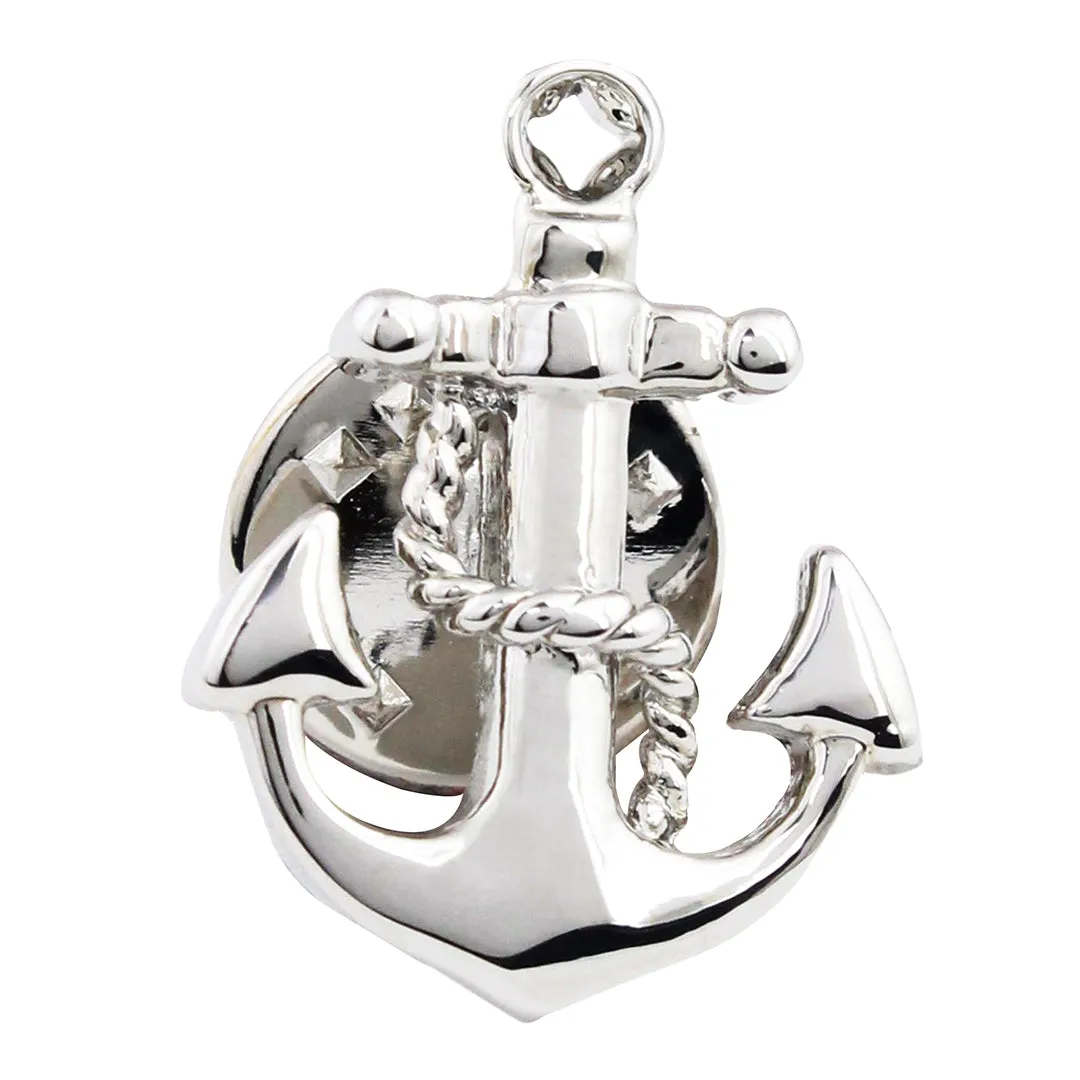 Peluche Anchor Lapel Pin