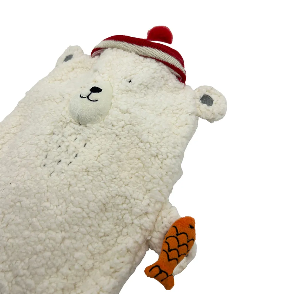 Polar Bear Hat Hot Water Bottle