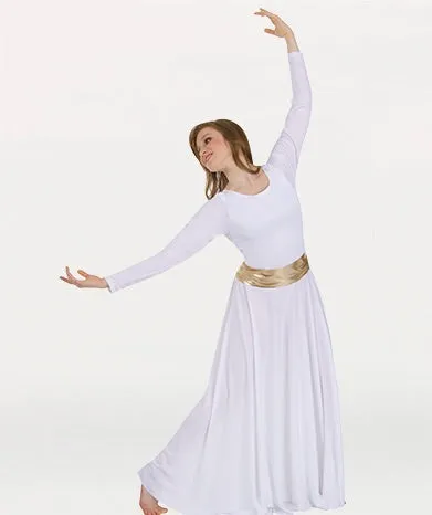 Praise Dance “Liquid Metallic” Versatile Sash