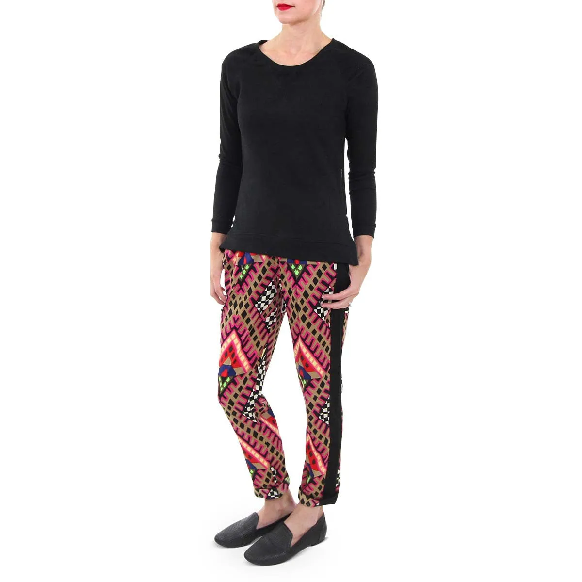 Printed Combo Pant