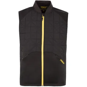 ProQuip Therma-Bora Quilt Gilet - Black/Yellow