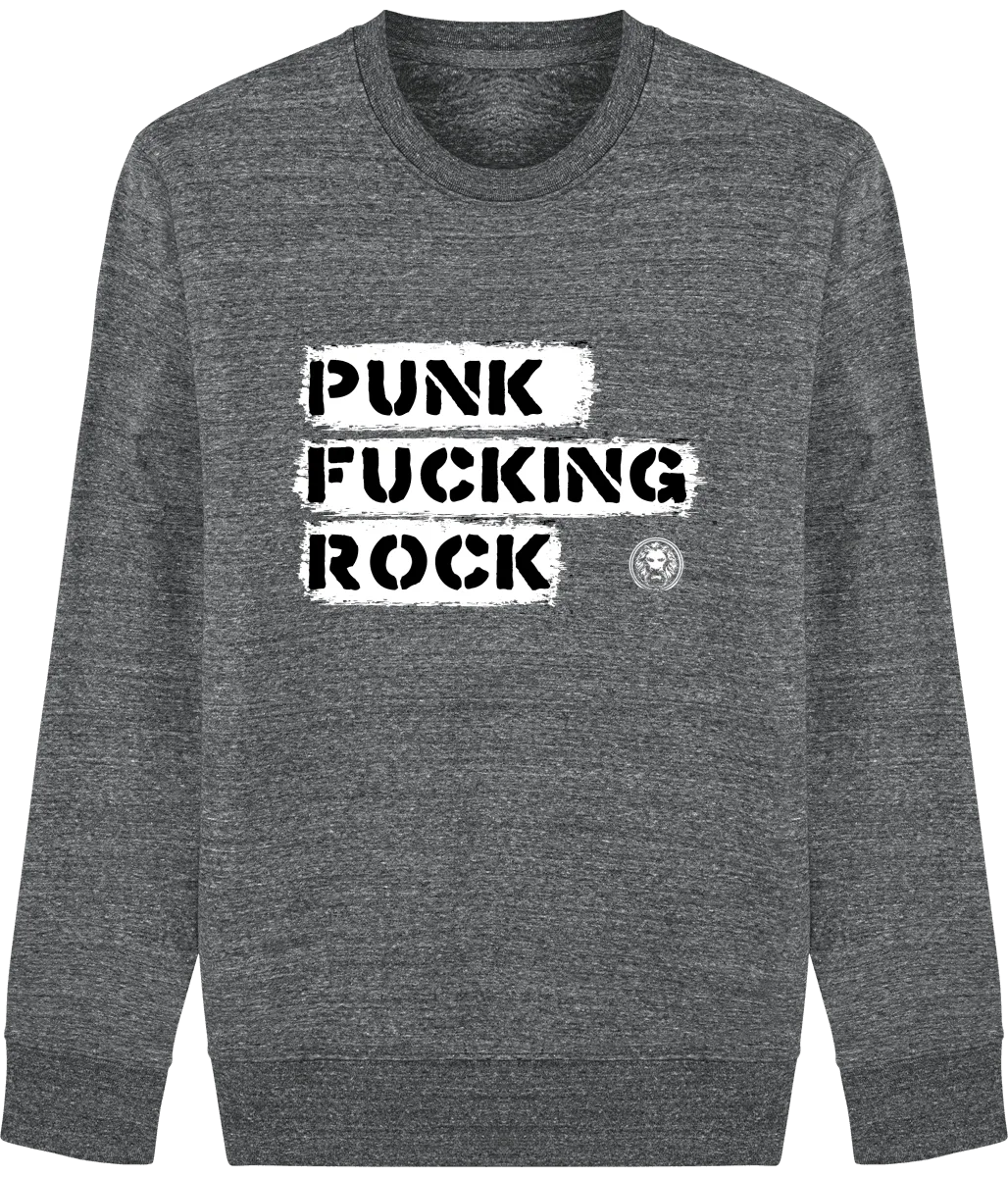 Punk Fucking Rock Crew Neck Sweatshirt