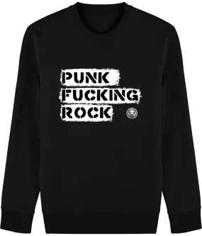 Punk Fucking Rock Crew Neck Sweatshirt