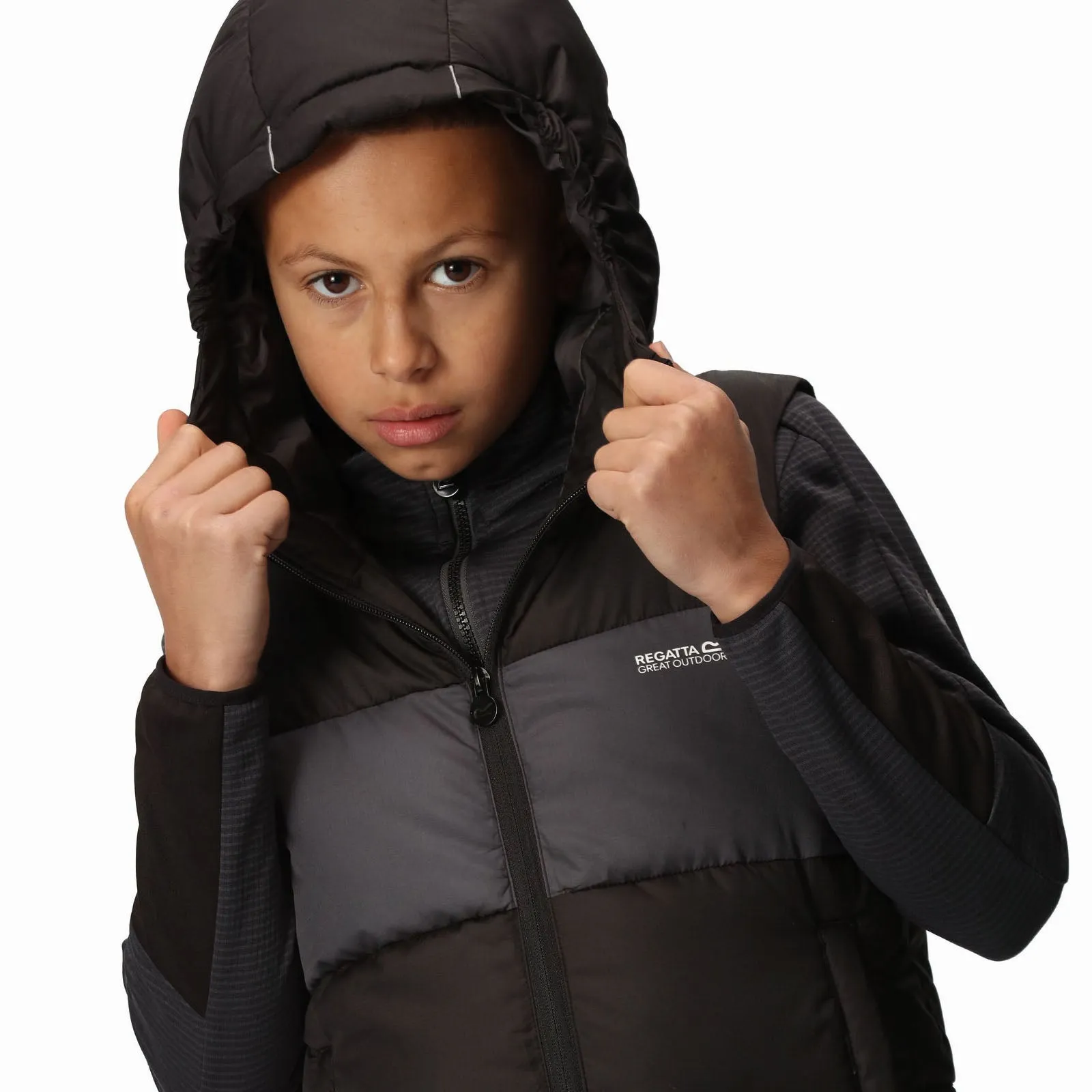 Regatta Kids Lofthouse Heavyweight Water-Repellent Gilet - Black