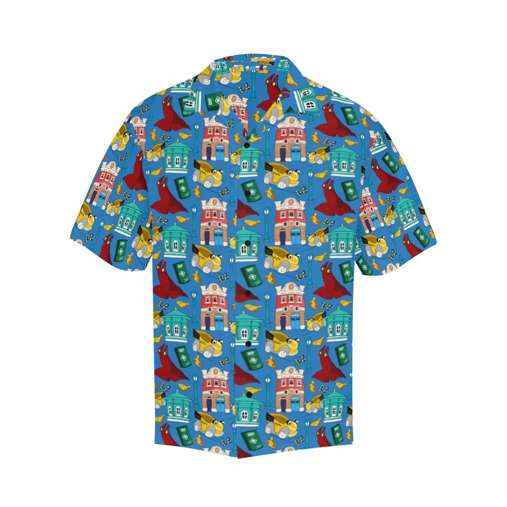 Roger's Car Toon Spin Hawaiian Shirt