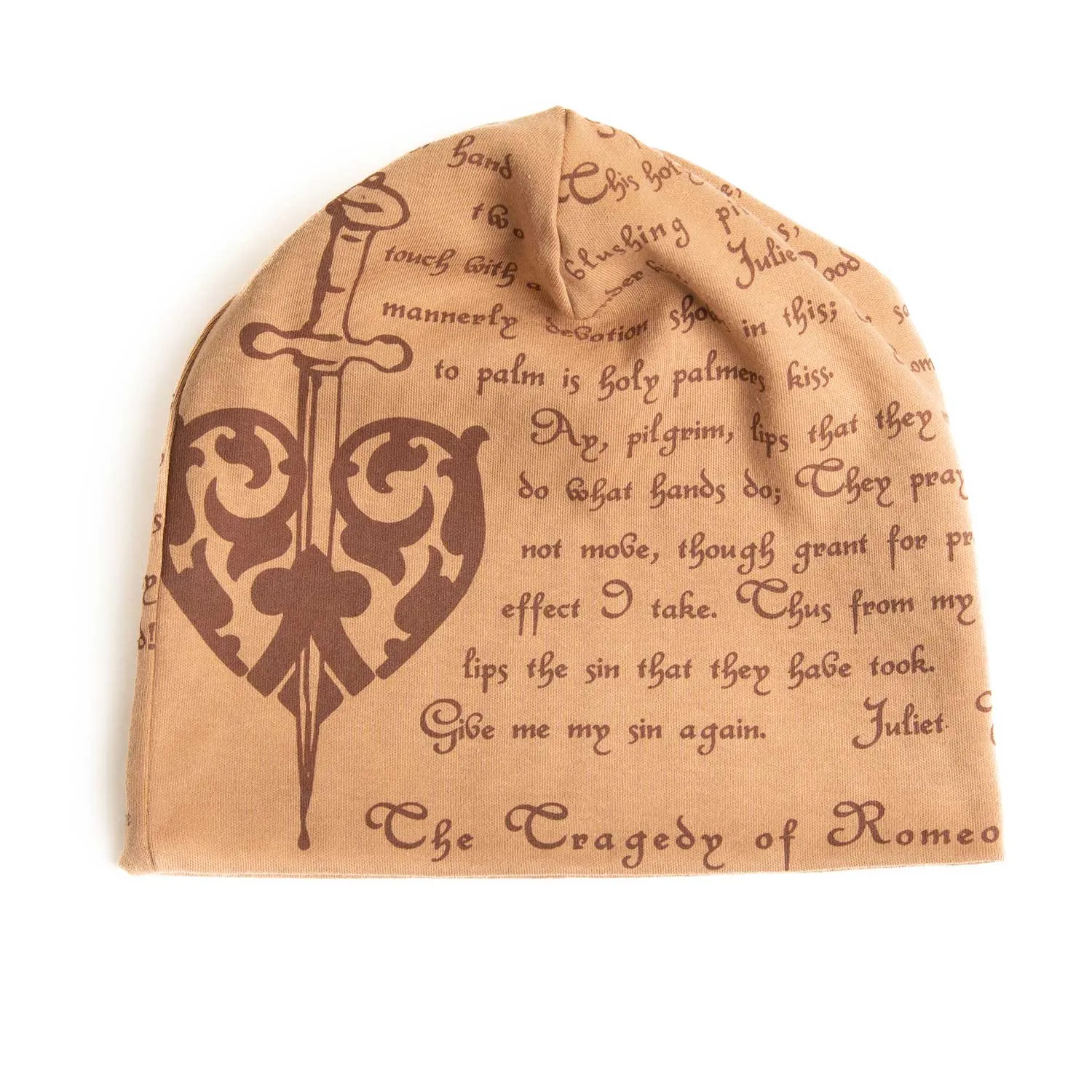 Romeo and Juliet Book Beanie