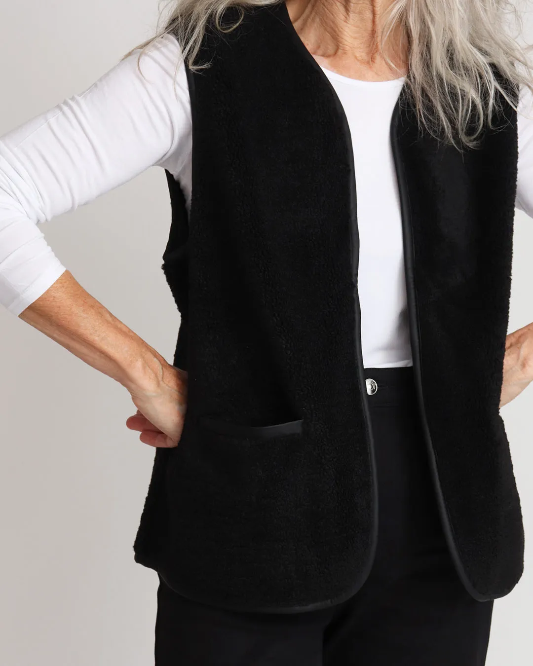 Shauna Borg Gilet - Black