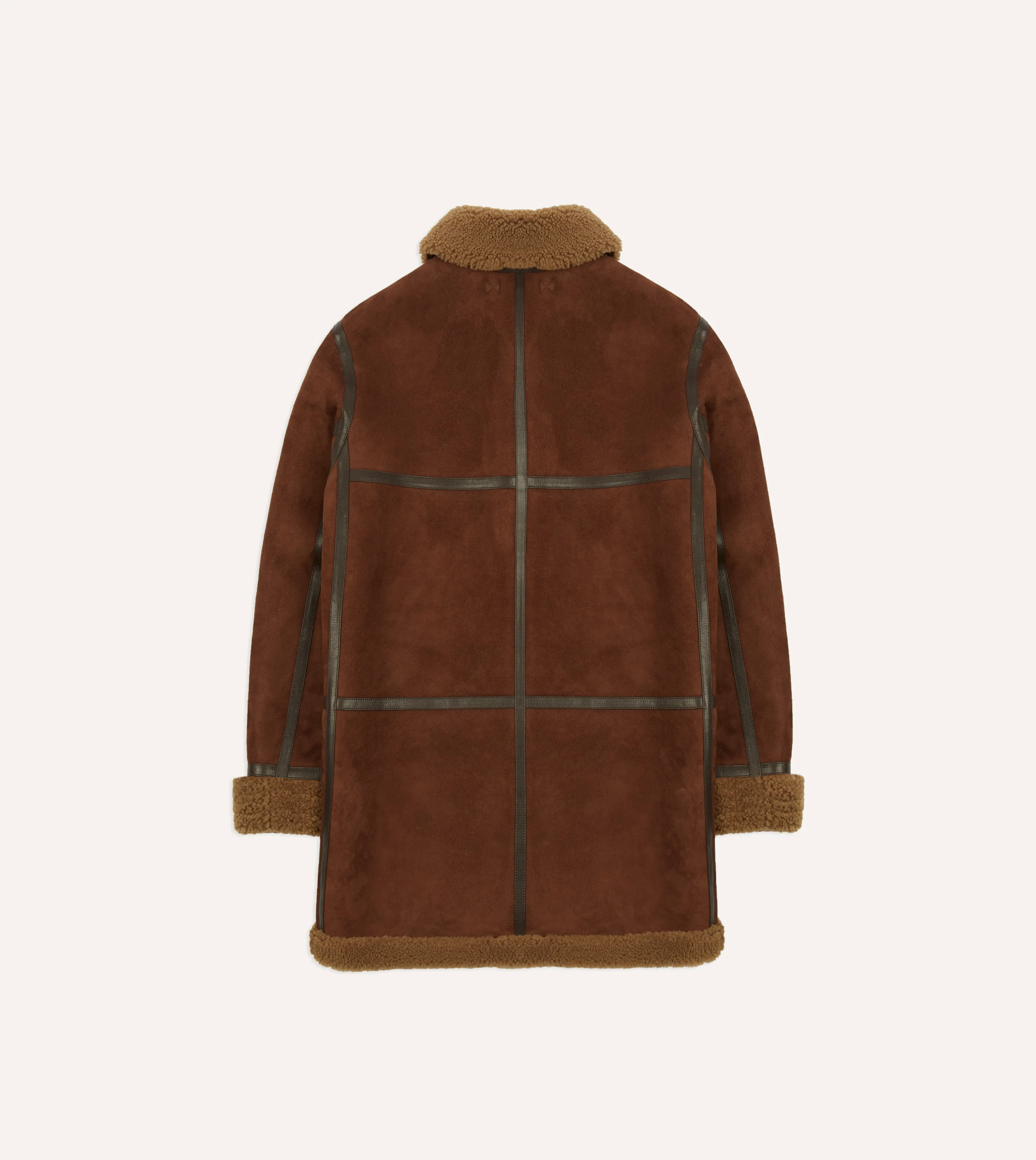 Shearling Car Coat