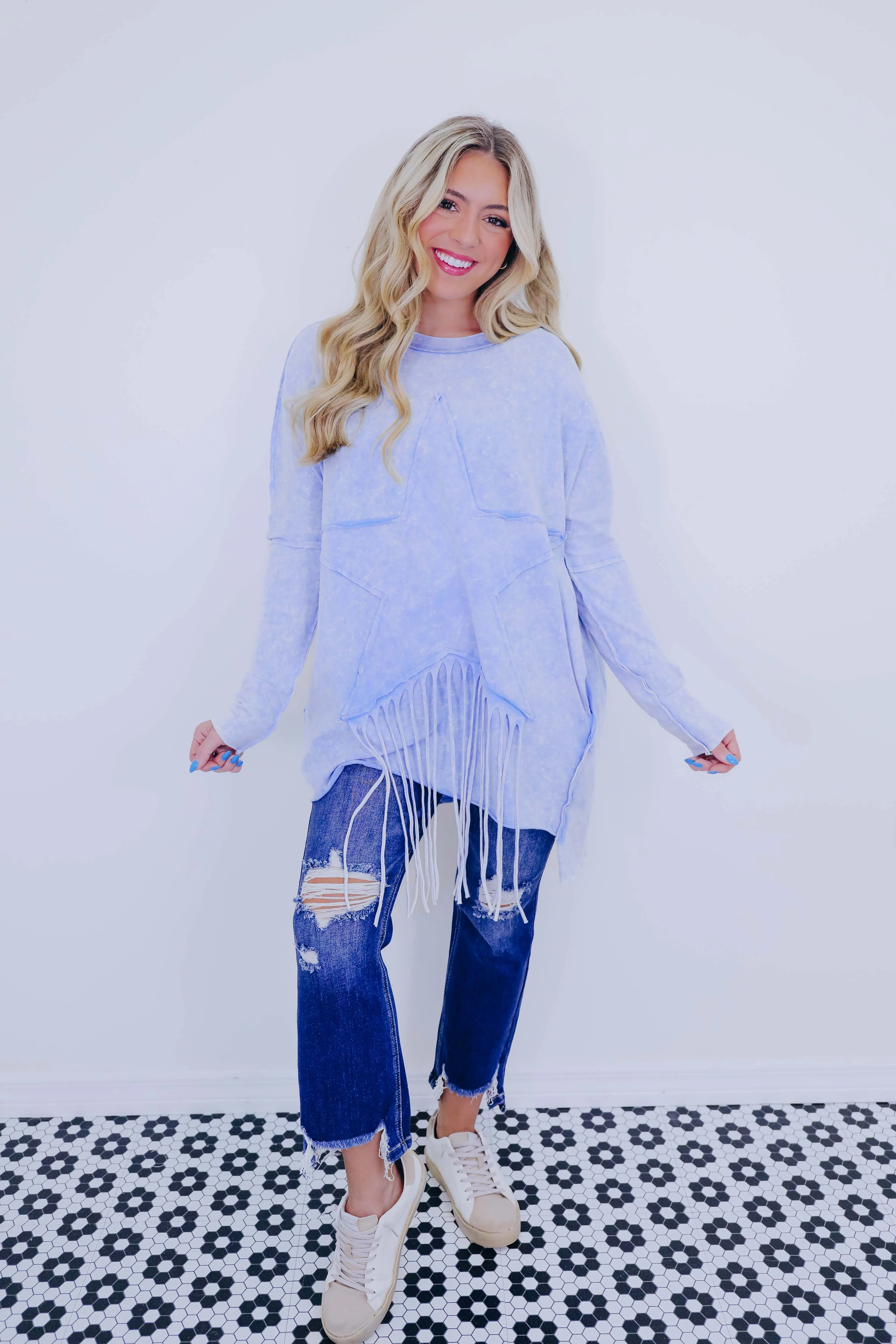 She's Starstruck Fringe Tunic - 3 Colors