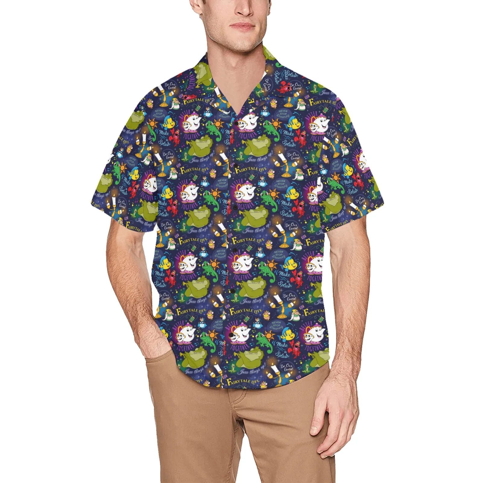 Sidekicks Hawaiian Shirt With Chest Pocket