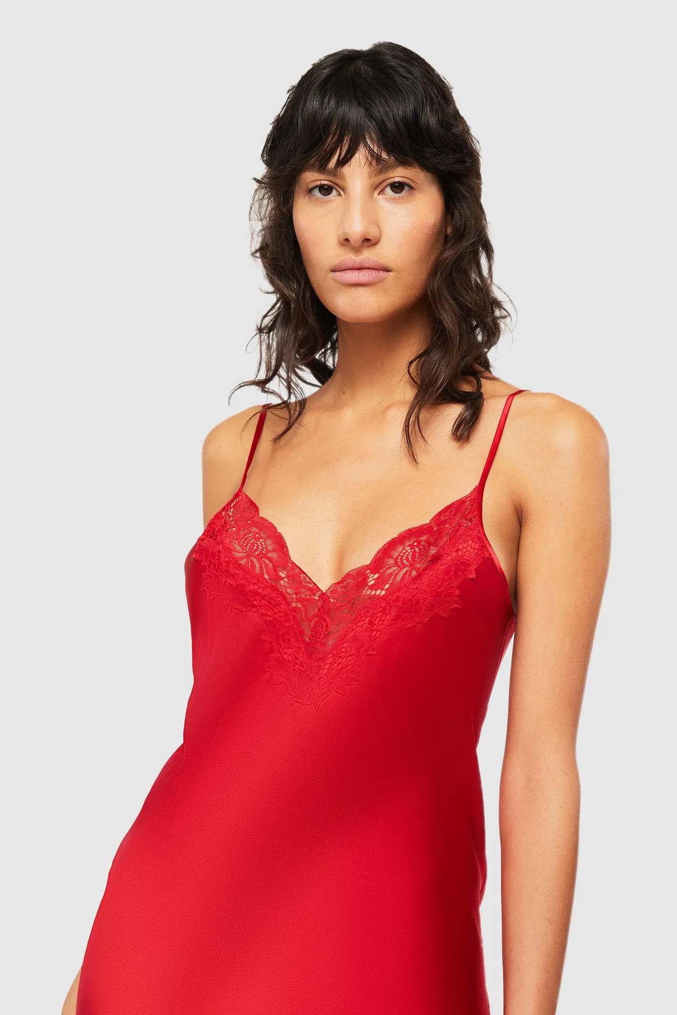 Silk Lace Slip