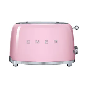 Smeg 2-Slice Toaster - Pastel Pink