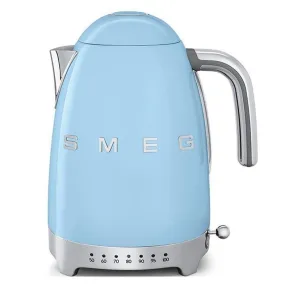 Smeg Jug Kettle 1.7L Variable Temperature Pastel Blue