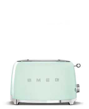 Smeg Retro 2 Slice Toaster - Pastel Green