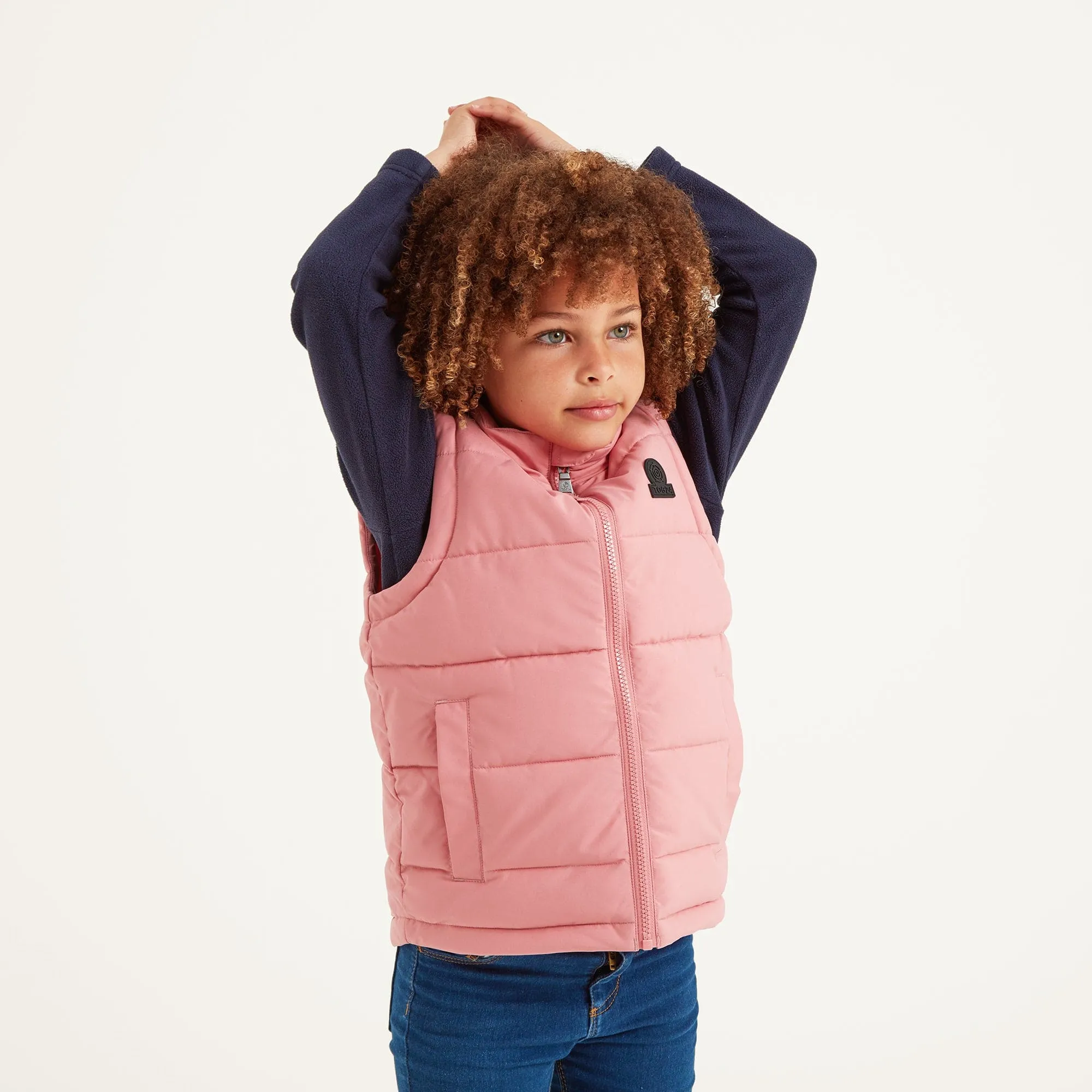 Swain Kids Padded Gilet - Playful Pink