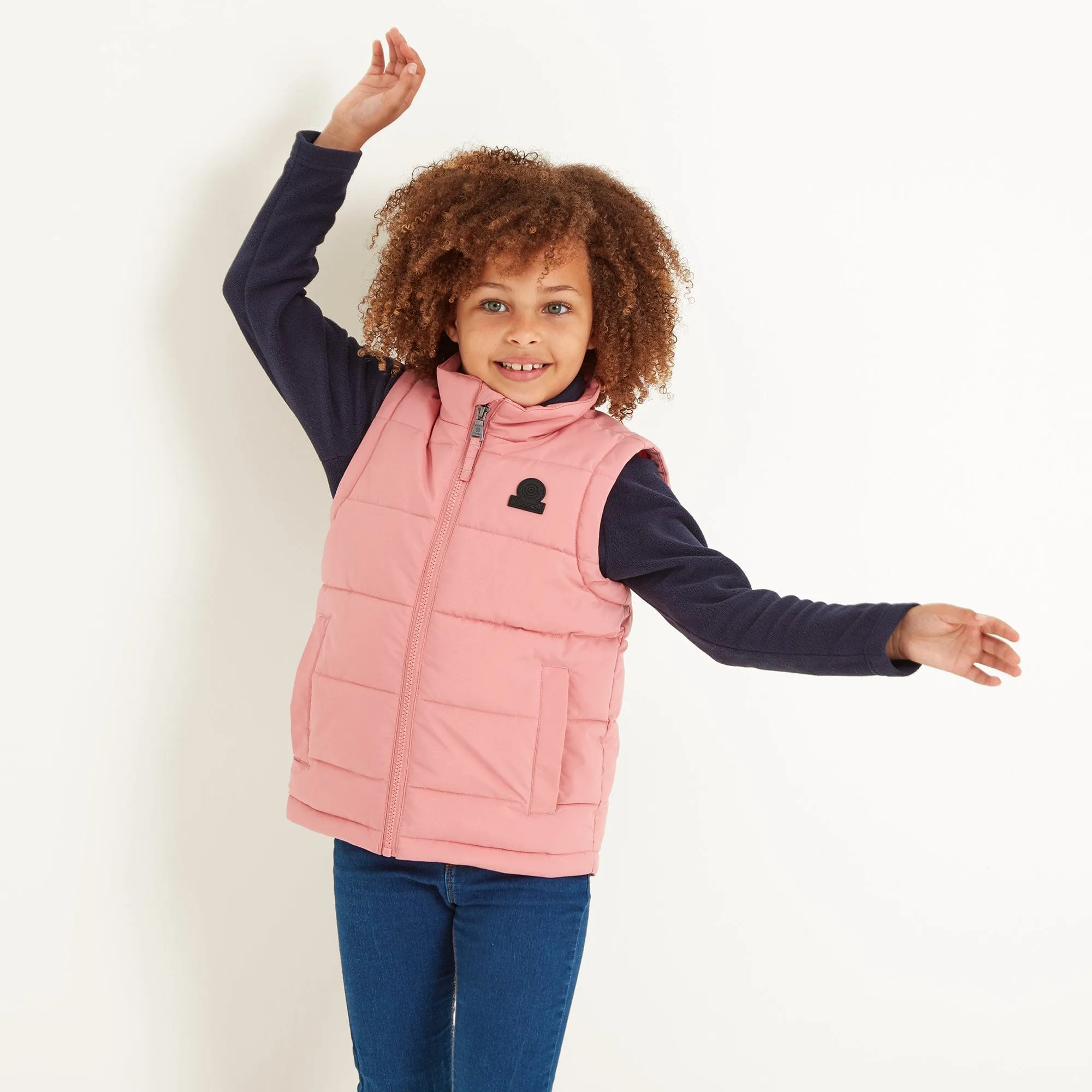 Swain Kids Padded Gilet - Playful Pink