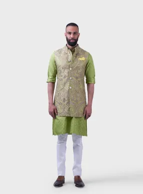 THE BIKANER LONG WAISTCOAT