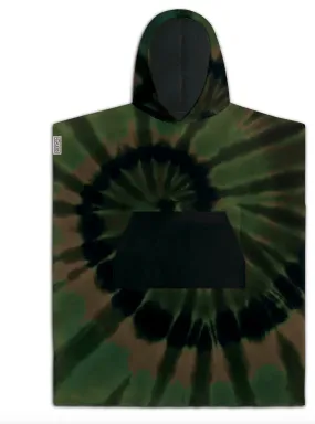 Tie Dye ECO  Camo Poncho