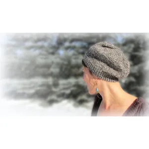 Tweed Slouch Hat Mini-Knitting Kit