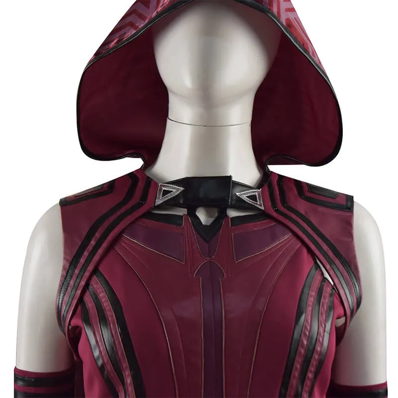 Wandavision Scarlet Witch Cloak Wanda Cape Cosplay Costumes