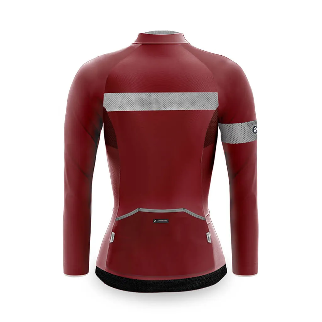 Women's Faro Cycling Jacket (Red)